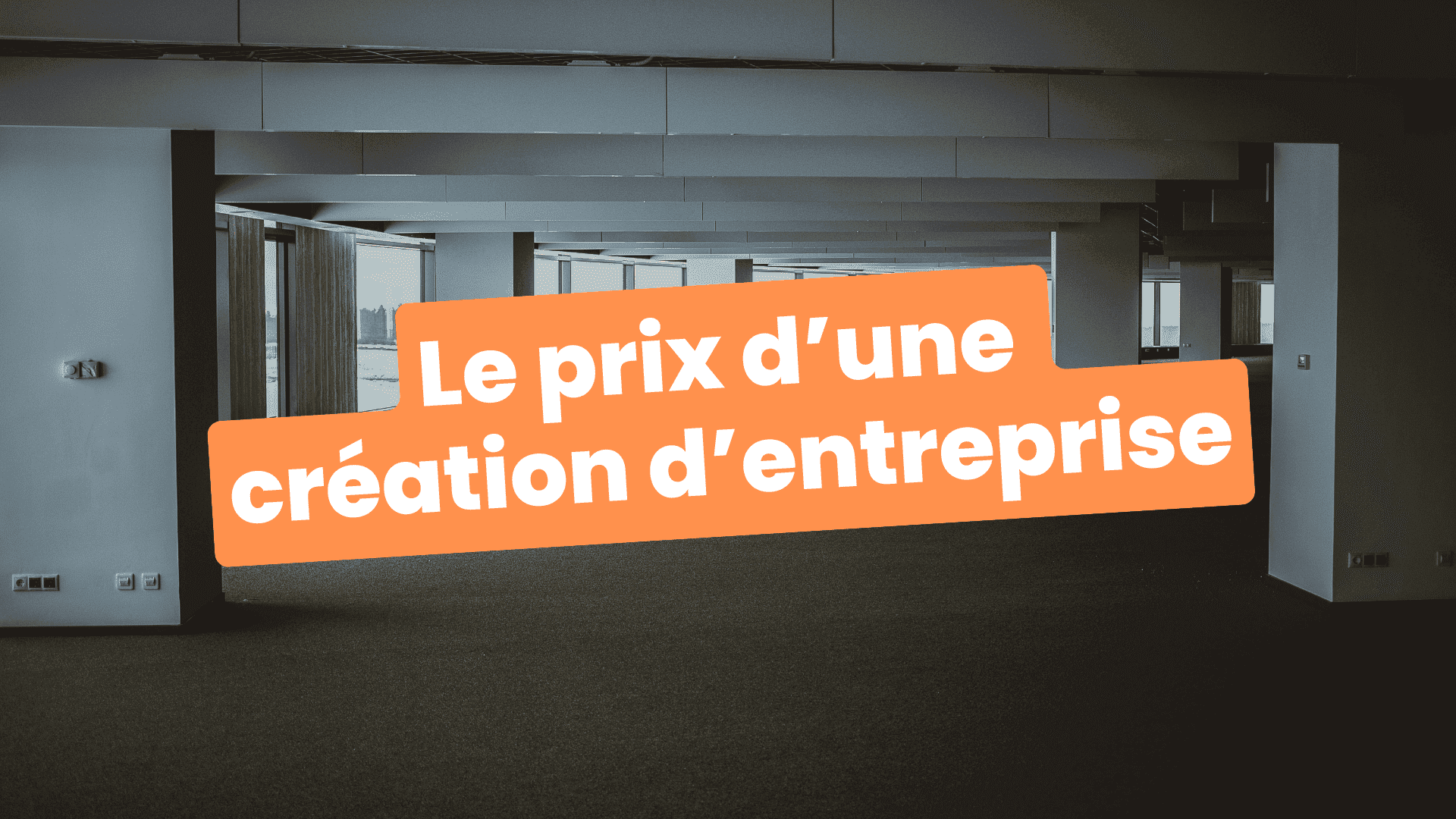 coût création entreprise