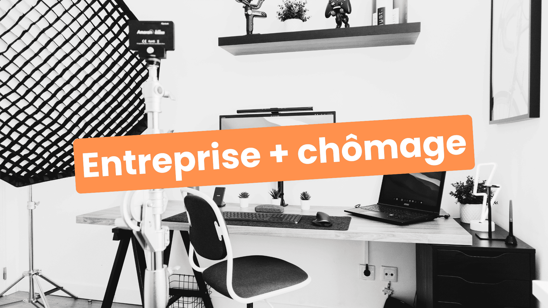 créer entreprise chômage