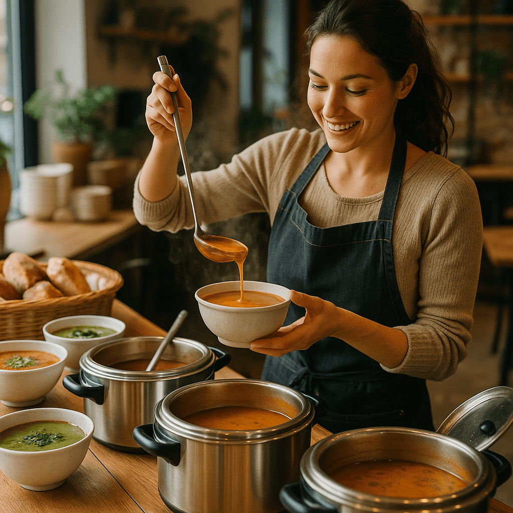 Ouvrir votre <strong>bar à soupes</strong> : le business plan pour convaincre votre banquier.