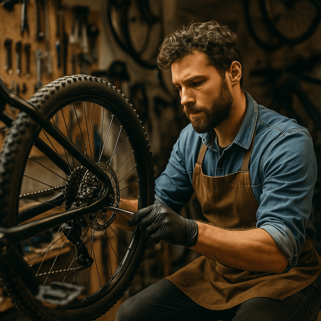 Ouvrez votre <strong>atelier de réparation de vélos</strong> avec un dossier bancaire en béton.
