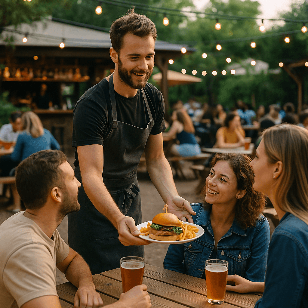 Ouvrez votre <strong>espace de restauration en plein air</strong> et captivez vos clients.