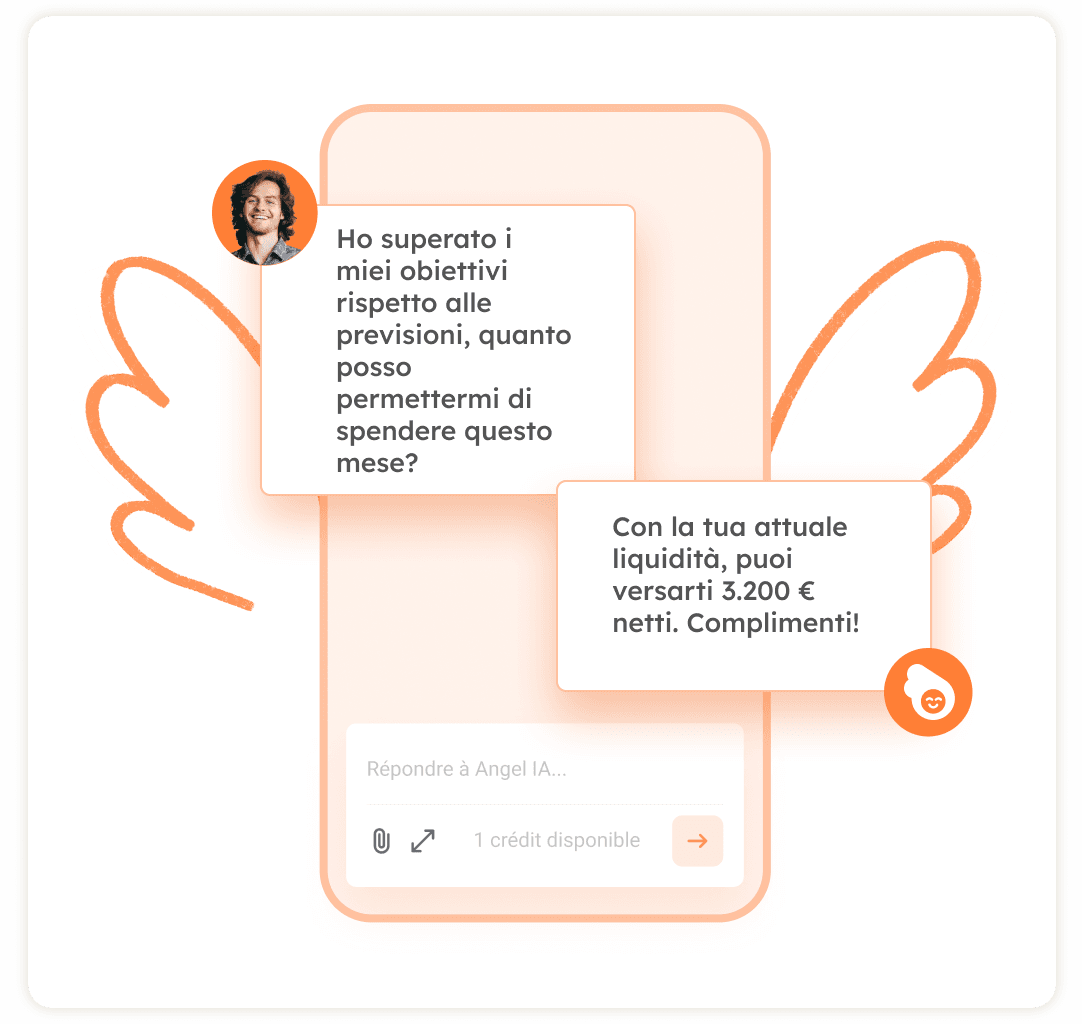 Angel – L’IA per la <strong>gestione del flusso di cassa.</strong>
