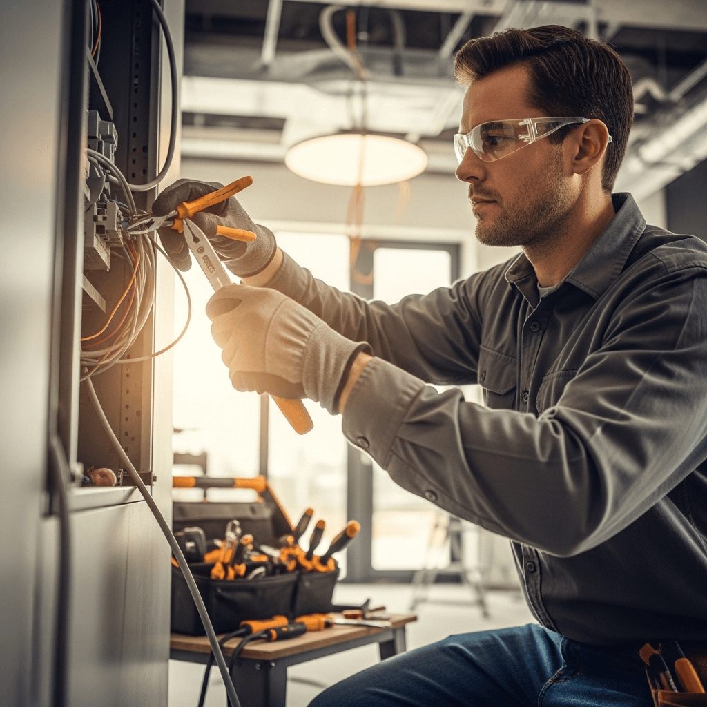 Créez votre <strong>entreprise d'électricité</strong> et sécurisez votre financement.