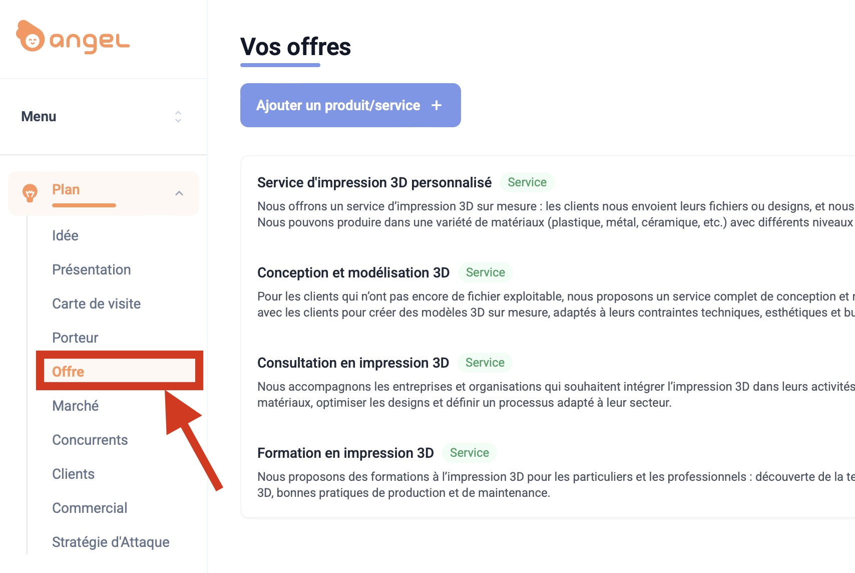Étape 5 : Structurer les services
