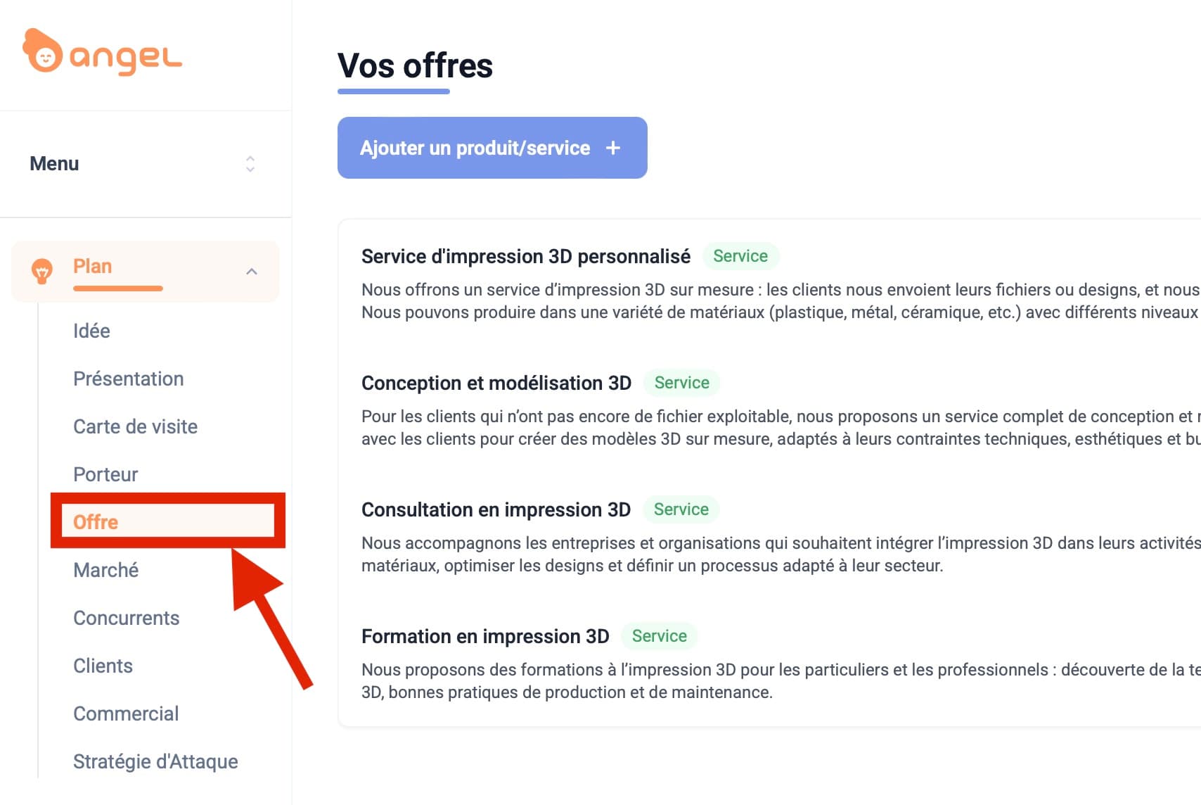 Étape 5 : Structurer les services