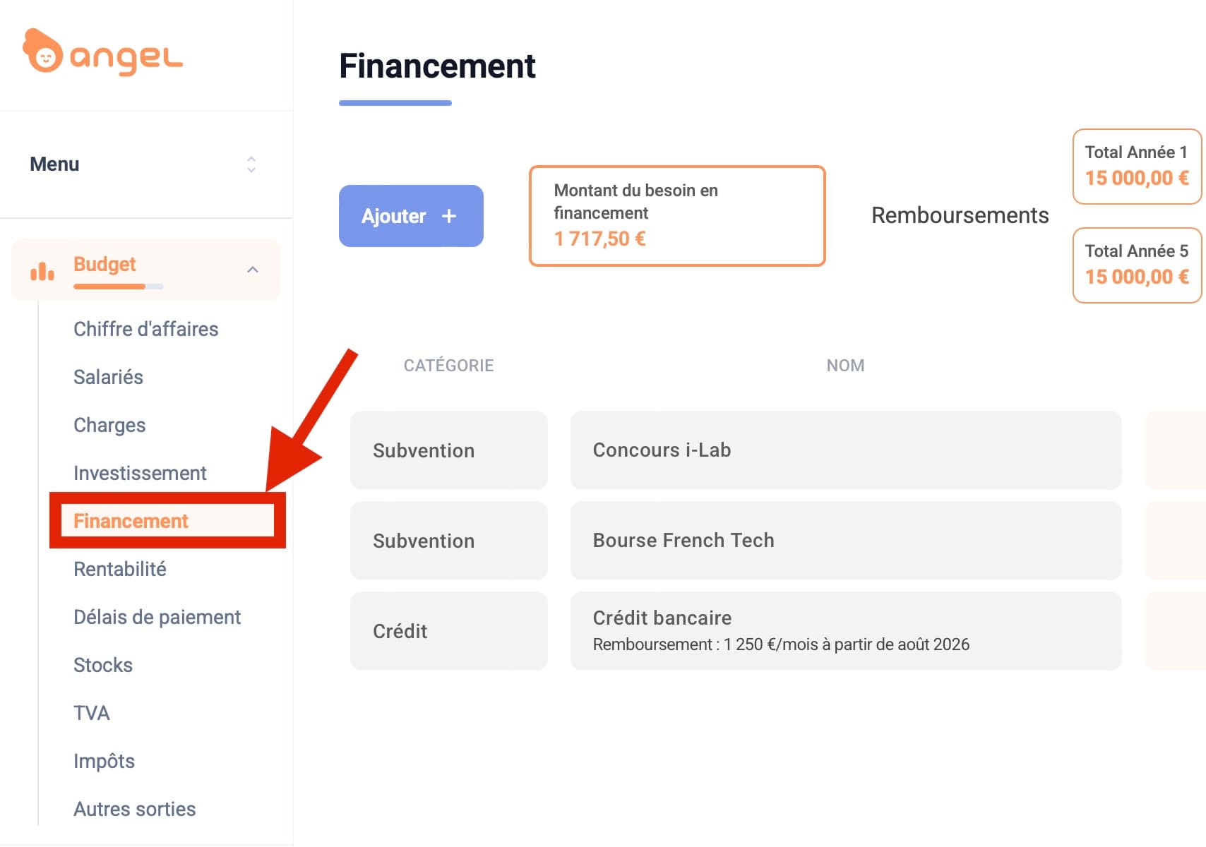 Étape 15 : Structurer votre Financement