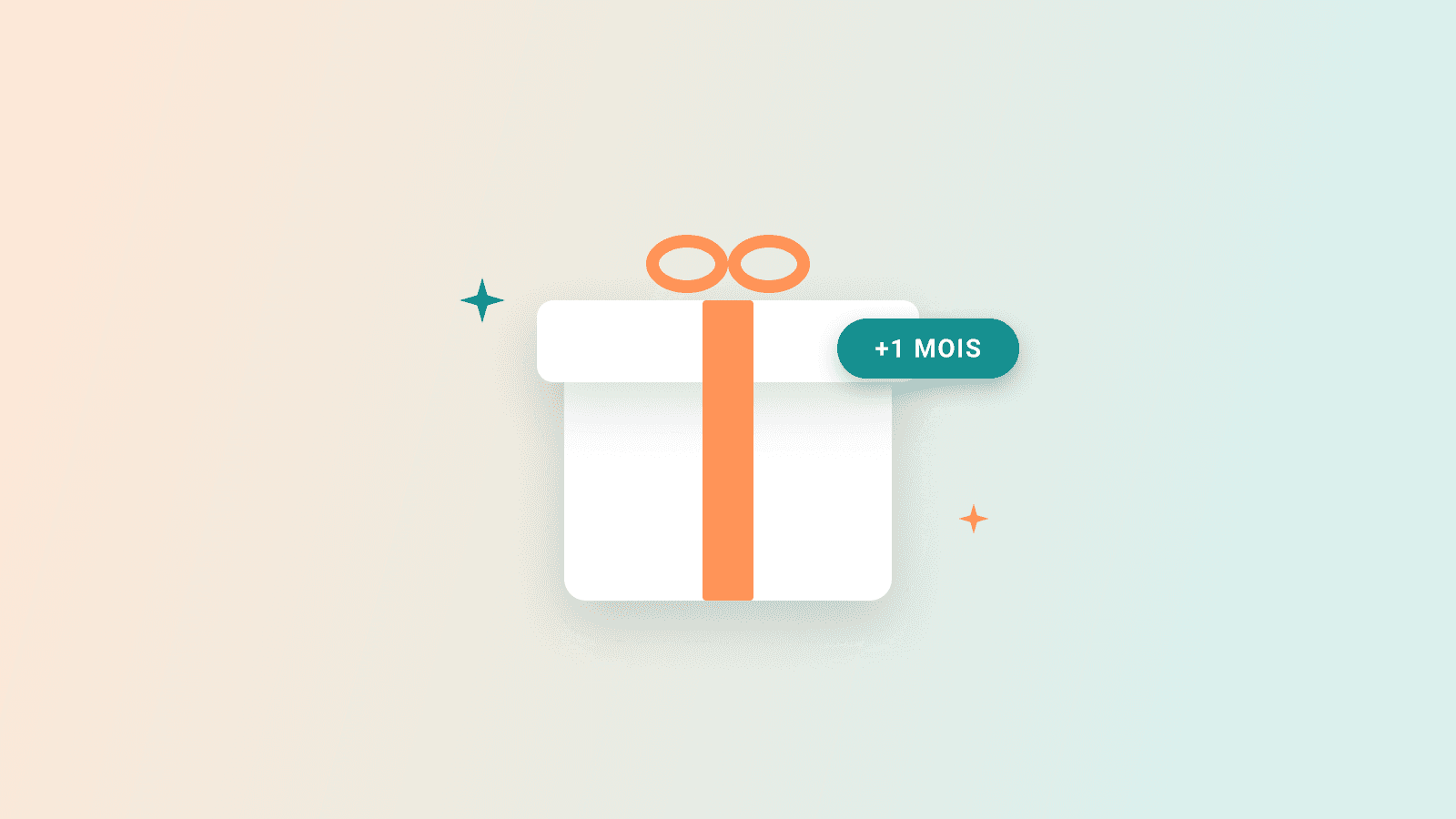 Illustration parrainage : un cadeau et 1 mois offert