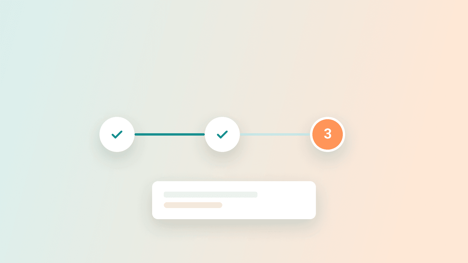 Illustration : parcours d'onboarding en étapes