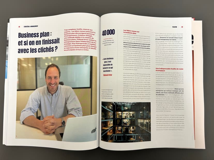 Entreprendre - Business Plan : et si on en finissait avec les clichés ?