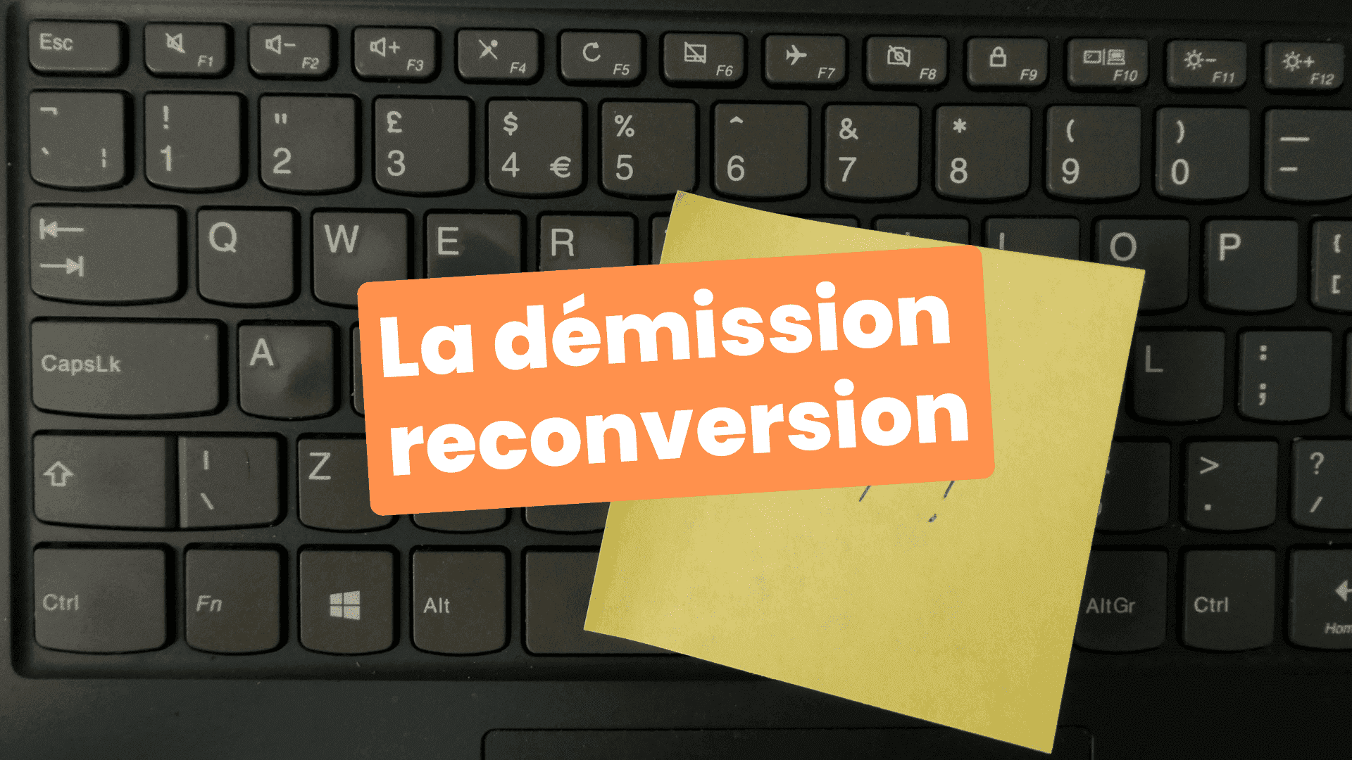 démission reconversion
