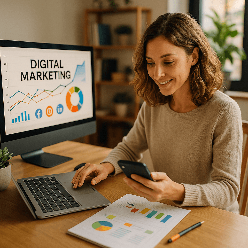 Votre business plan <strong>Marketing Digital</strong> : simple, rapide et professionnel