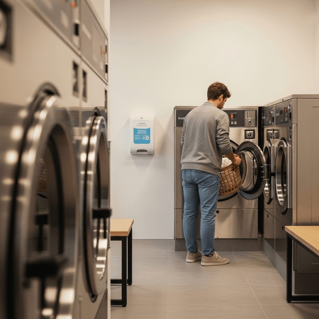 Ouvrez votre <strong>laverie automatique</strong> sans stress.