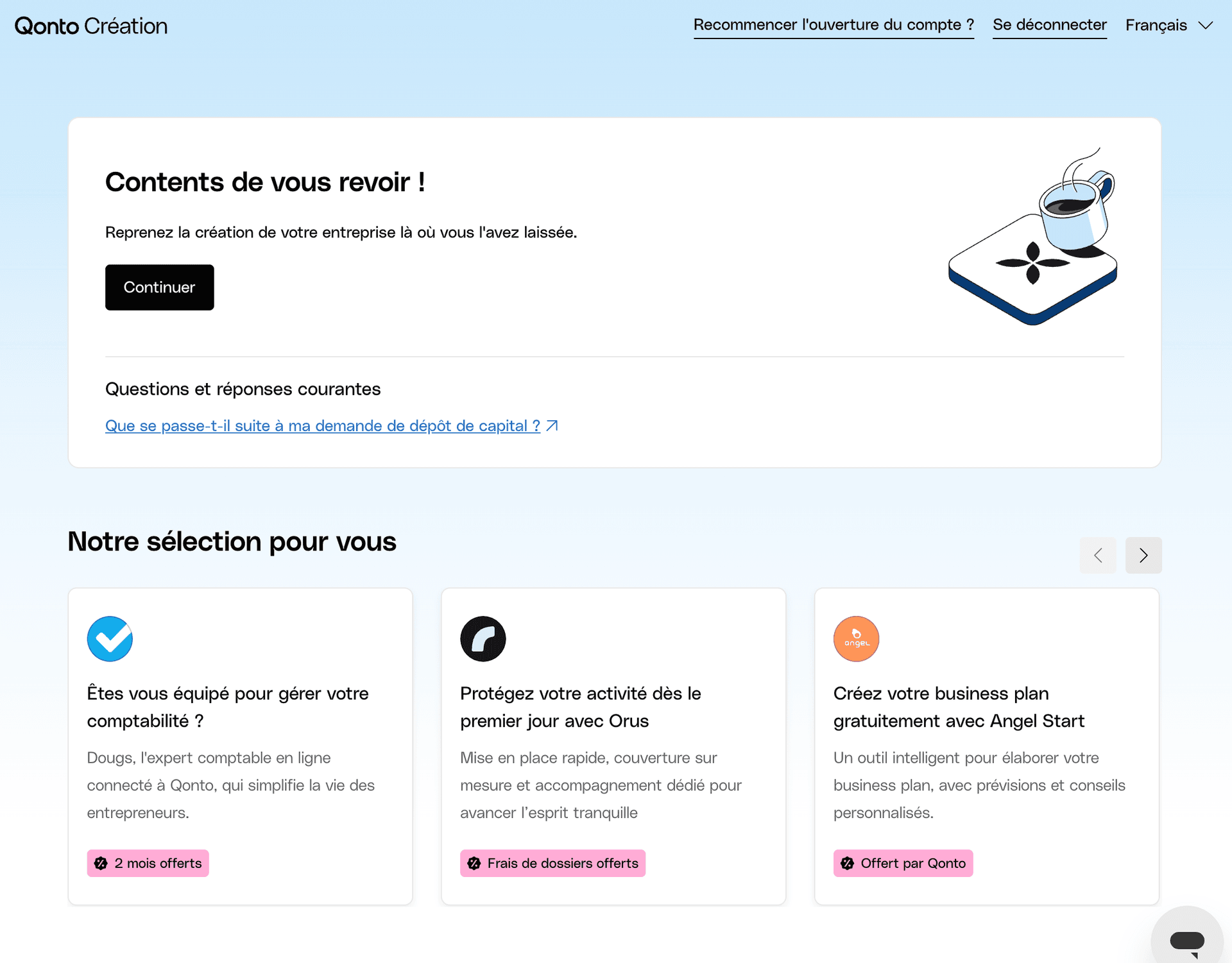 Créateur d’entreprise chez Qonto ? Tu as accès au business plan Angel gratuitement