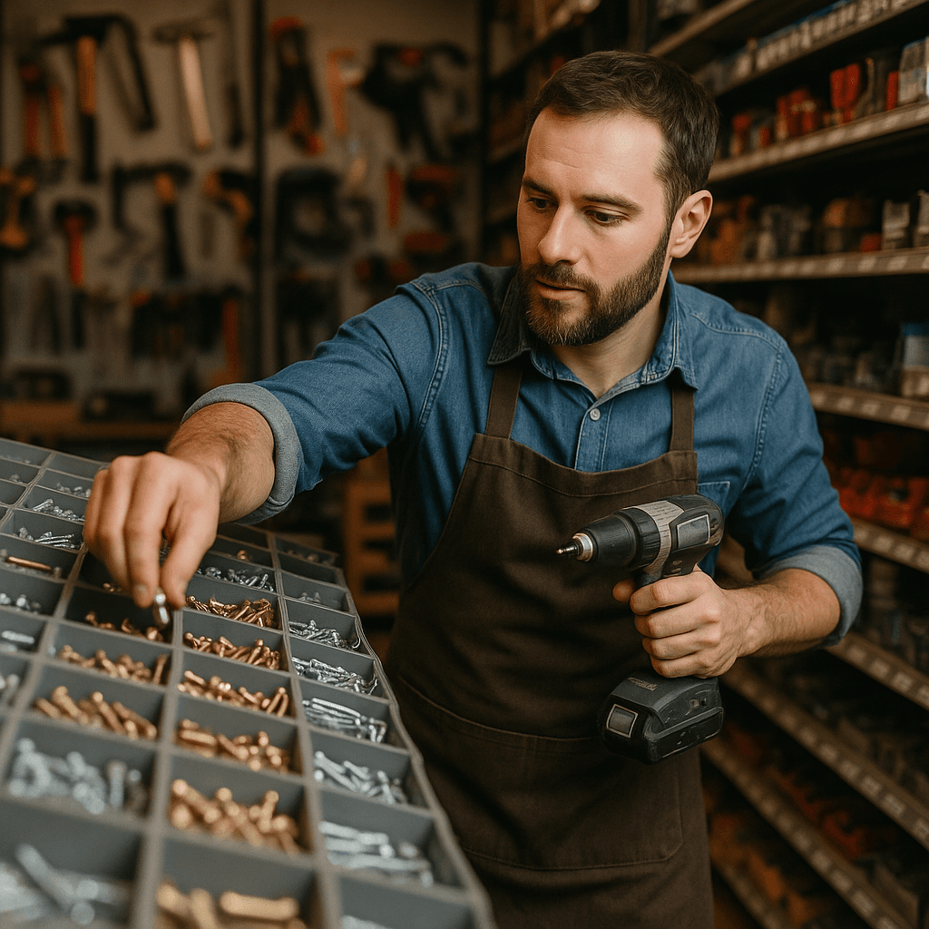 Créez le business plan de votre <strong>quincaillerie en quelques clics</strong>