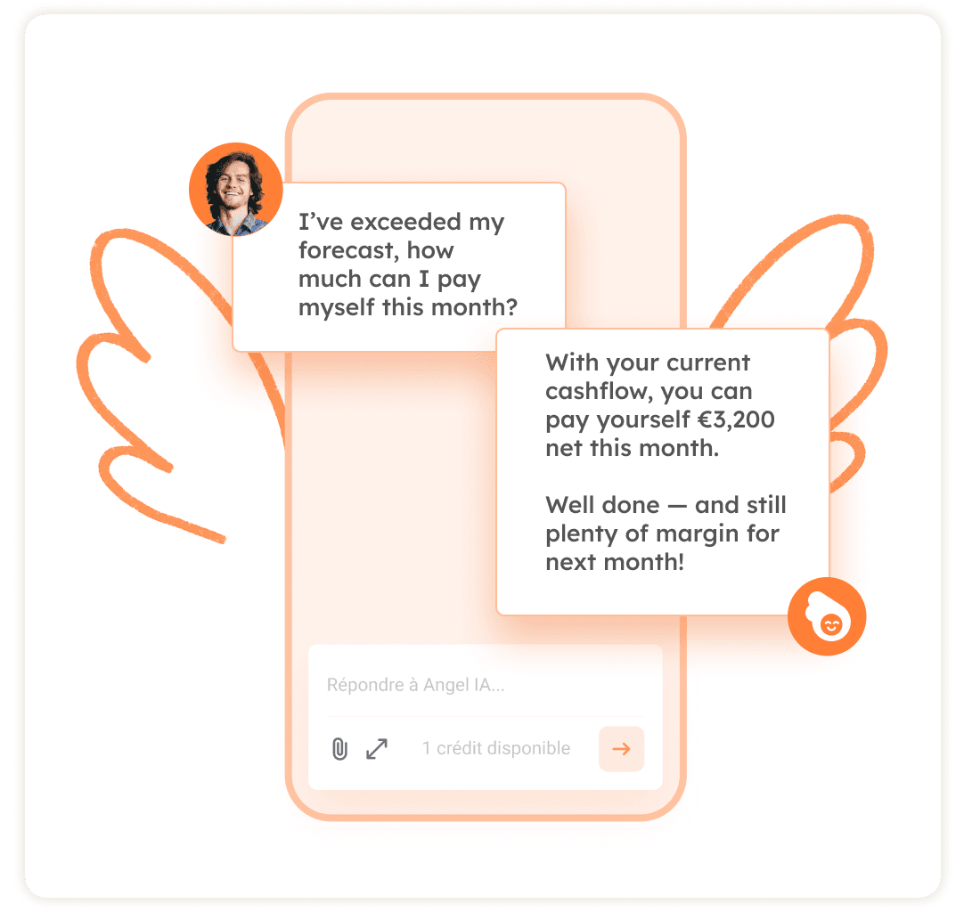 The AI CFO, finally giving you <strong>clear visibility into your cash flow.</strong>