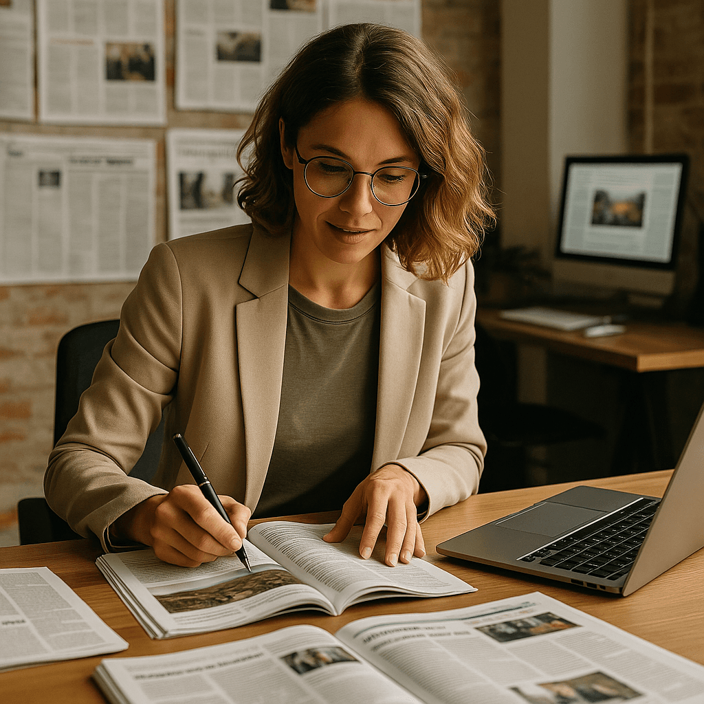 Créez le business plan de votre <strong>journal ou magazine</strong> et lancez votre projet éditorial