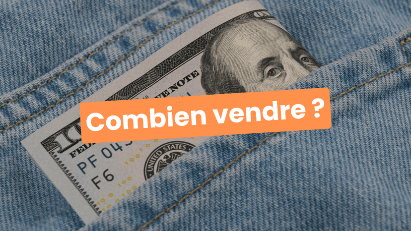 combien vendre pour me payer